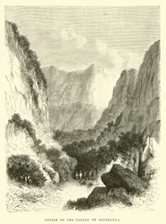 Engpass des Tals von Occobamba